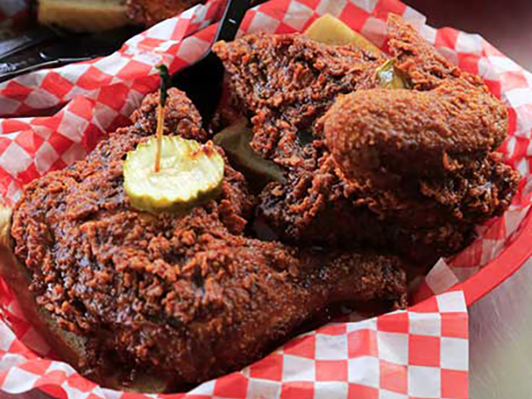 Nashville hot chicken