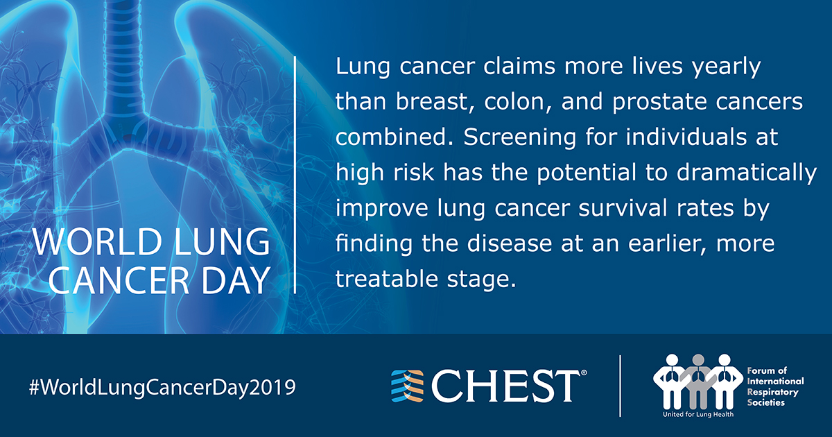 World Lung Cancer Day 2019 Fact Sheet - American College of Chest