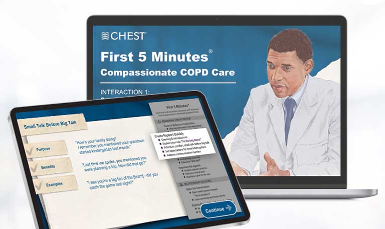 First 5 Minutes®: Compassionate COPD Care